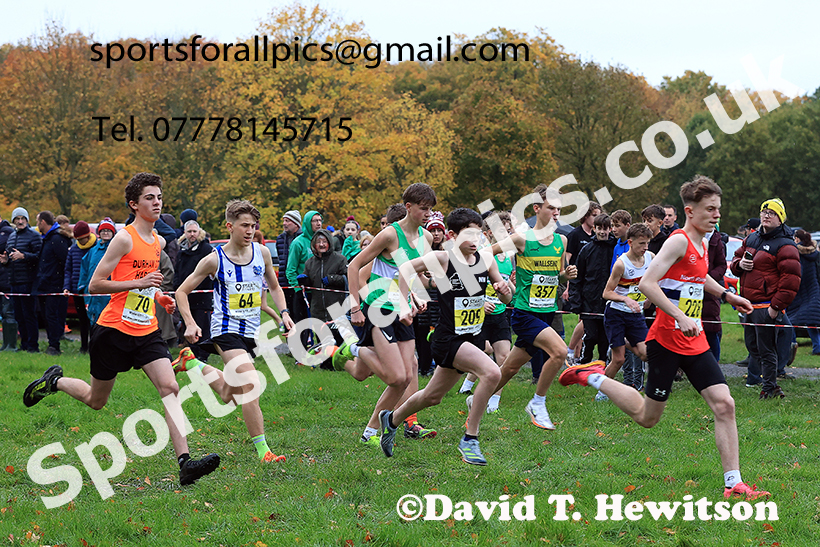 Boys under-15s 2024 Start Fitness NEHL, Lambton Park, near Chester le Street, County Durham.   Photo: David T. Hewitson/Sports for All Pics